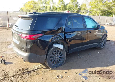 2022 Chevrolet Traverse Fwd Rs из США, поврежденный, VIN 1GNERJKW8NJ155309